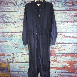 Outerknown Navy Blue S.E.A JUMPSUIT size M
